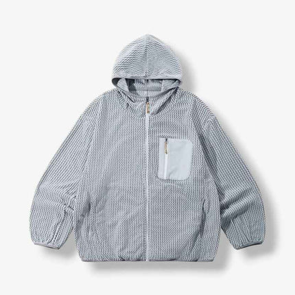 Street Style Oversized High Collar Jacket