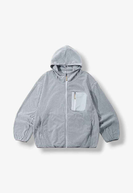Street Style Oversized High Collar Jacket