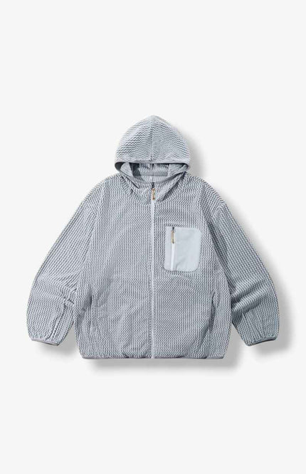 Street Style Oversized High Collar Jacket
