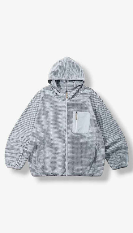 Street Style Oversized High Collar Jacket