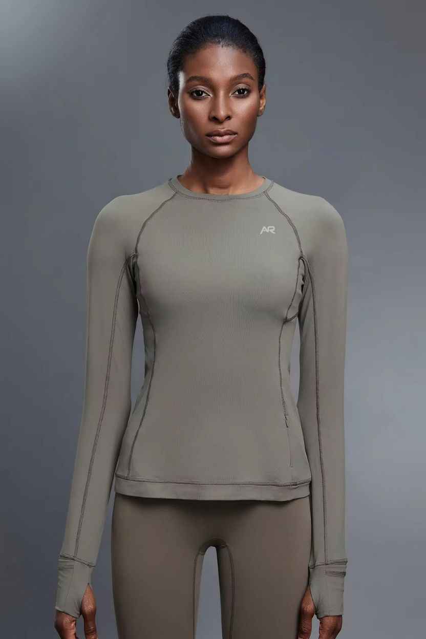 Running Long Sleeves Active Shirt ANJE REBEL