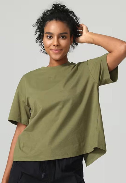 Relaxed Fit Split Design Shirt ANJE REBEL
