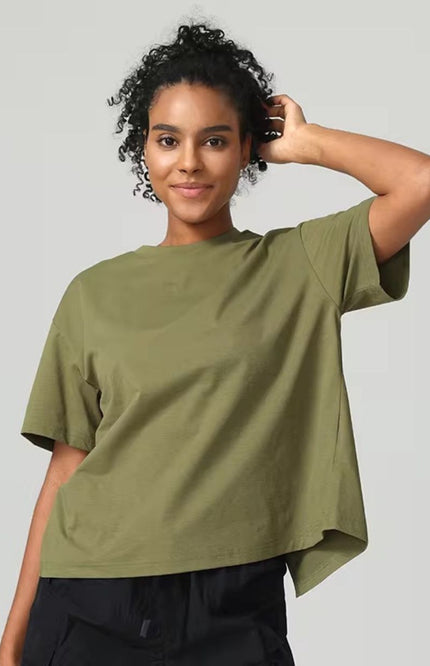 Relaxed Fit Split Design Shirt ANJE REBEL