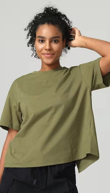 Relaxed Fit Split Design Shirt ANJE REBEL