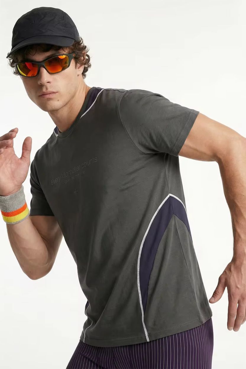 Running Sweat-Wicking Active Shirt ANJE REBEL