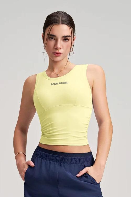 Functional Padded Active Tank Top ANJE REBEL
