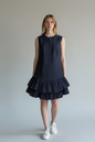London Plaids Frilly Mini Dress ANJE REBEL
