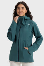 Travel Hardshell Full Length Weather Proof Jacket Coat ANJE REBEL