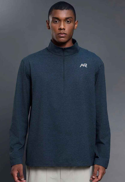 Breathable Pullover Zip-Up Sweater