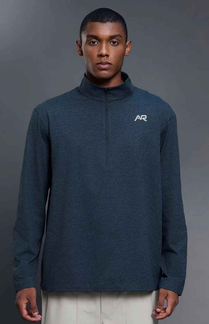 Breathable Pullover Zip-Up Sweater