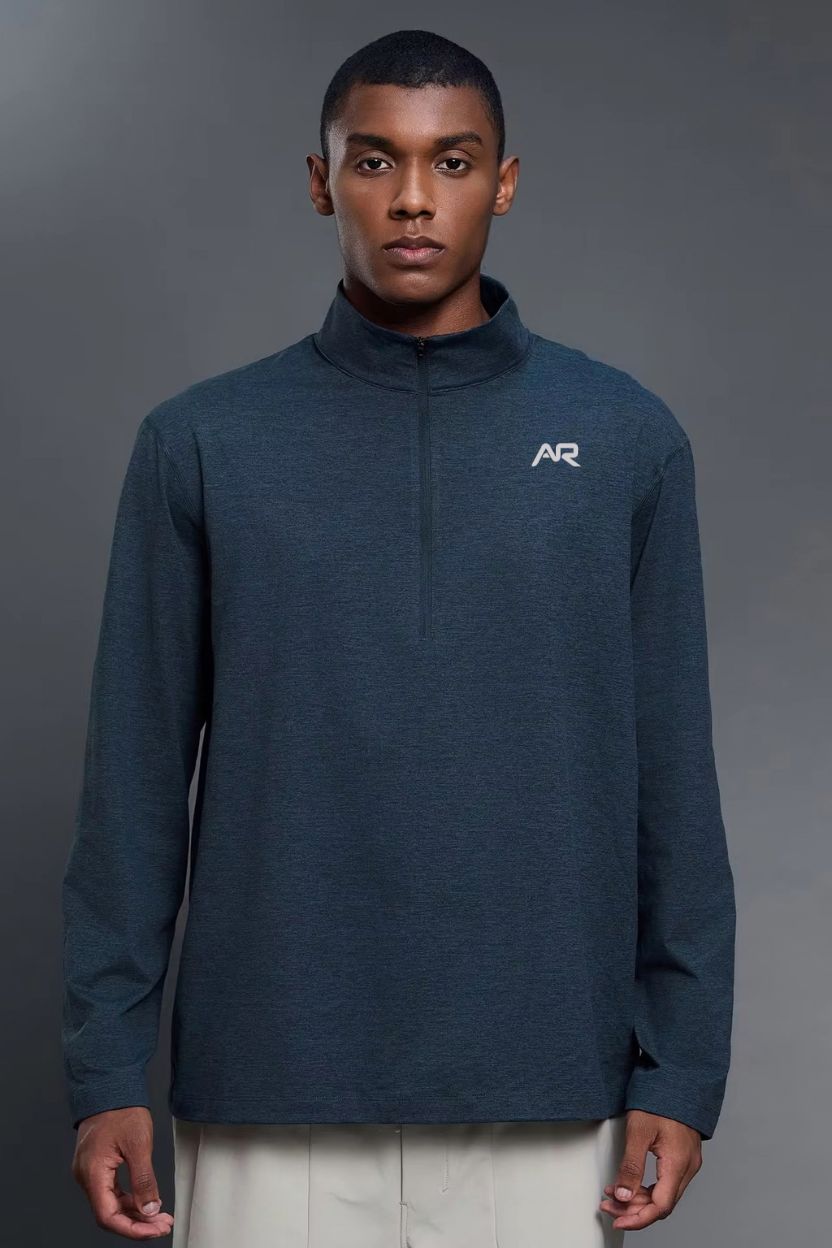 Breathable Pullover Zip-Up Sweater ANJE REBEL