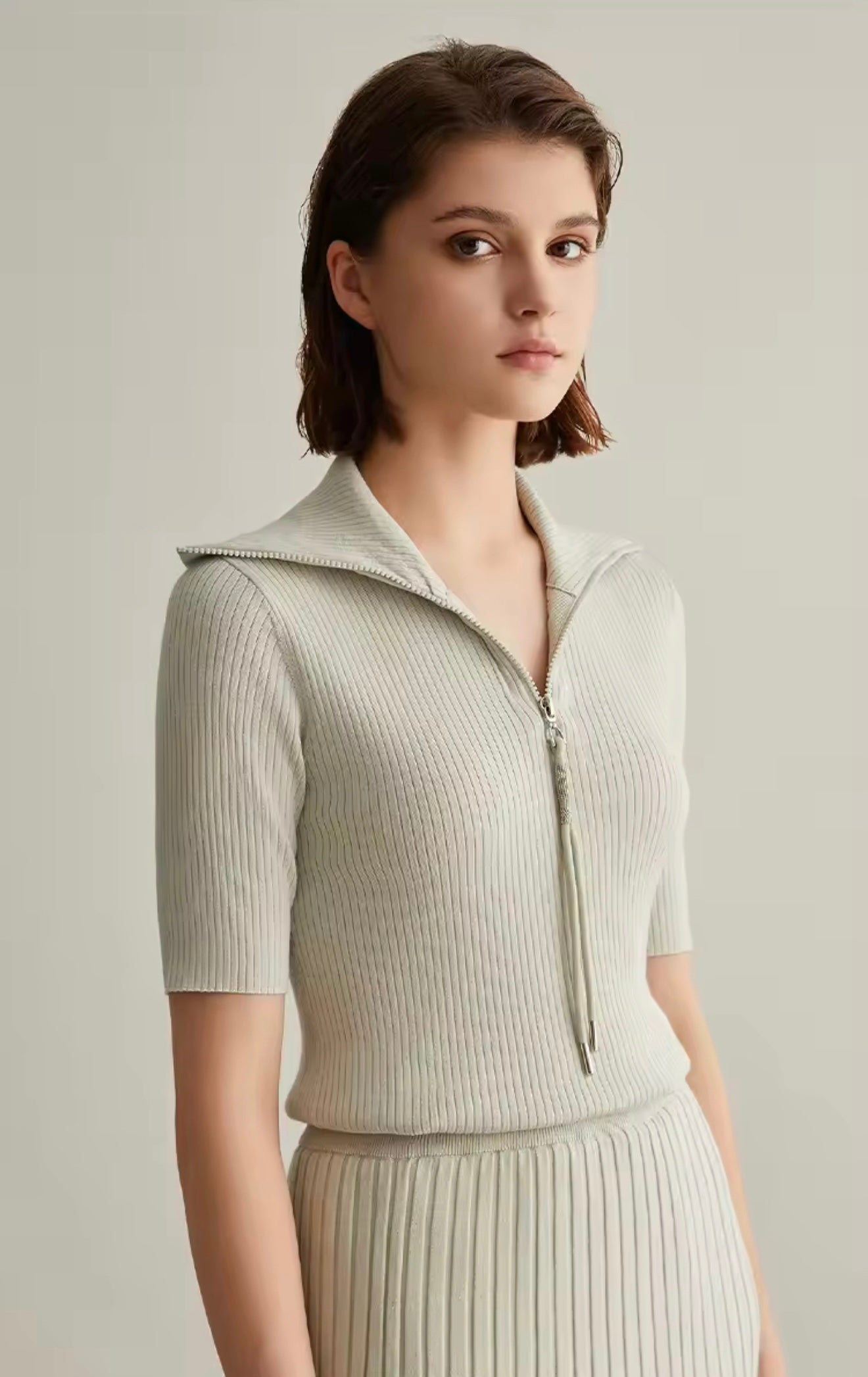 Merino Wool Blouse ANJE REBEL