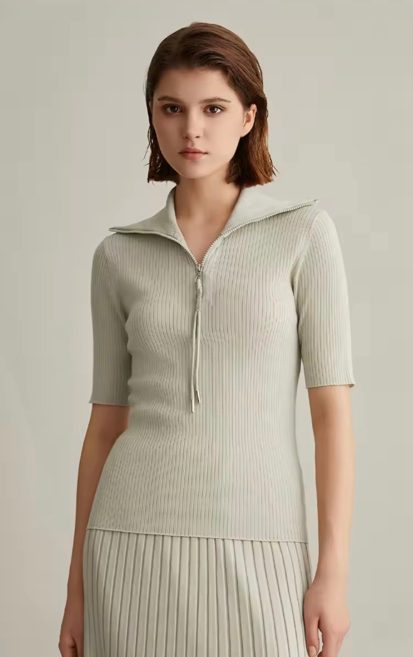 Merino Wool Blouse ANJE REBEL