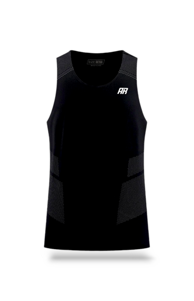 Hampton Tennis Black Tank Top
