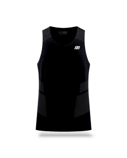 Hampton Tennis Black Tank Top