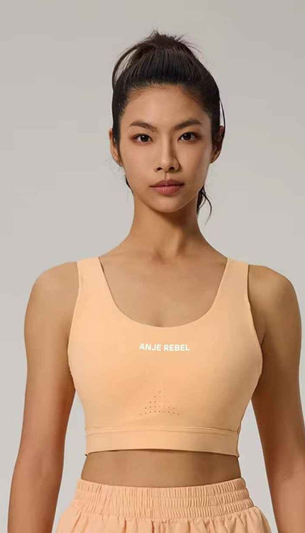 Padded Ventilated Supportive Sports Bra