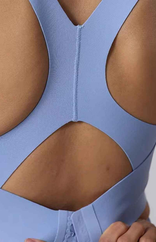 Padded Ventilated Supportive Sports Bra