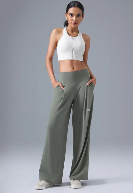 ANJE REBEL Athleisure Casual Flair Pants ANJE REBEL