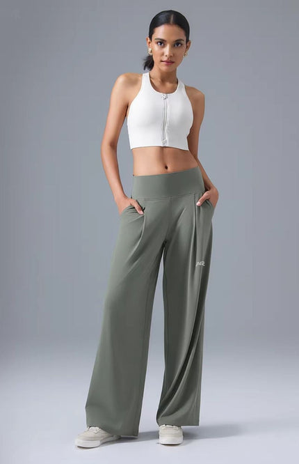 ANJE REBEL Athleisure Casual Flair Pants ANJE REBEL