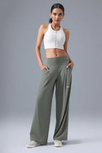 ANJE REBEL Athleisure Casual Flair Pants ANJE REBEL