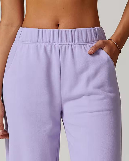 Casual Straight-Cut Pants ANJE REBEL