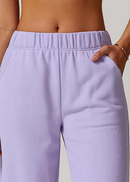 Casual Straight-Cut Pants ANJE REBEL