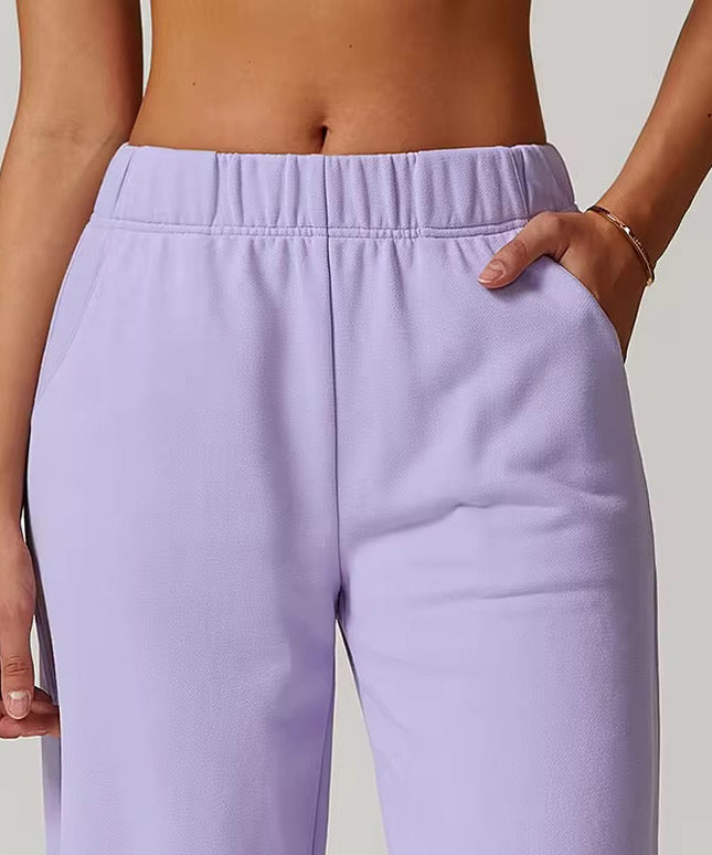 Casual Straight-Cut Pants ANJE REBEL