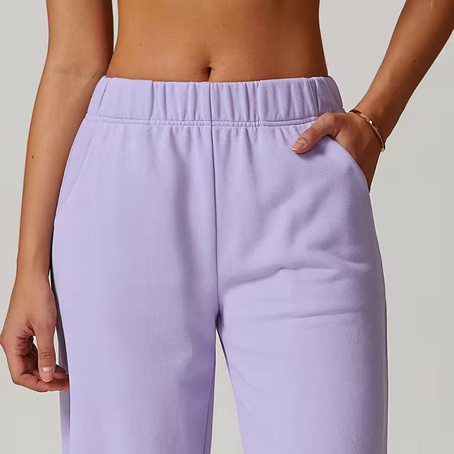 Casual Straight-Cut Pants ANJE REBEL