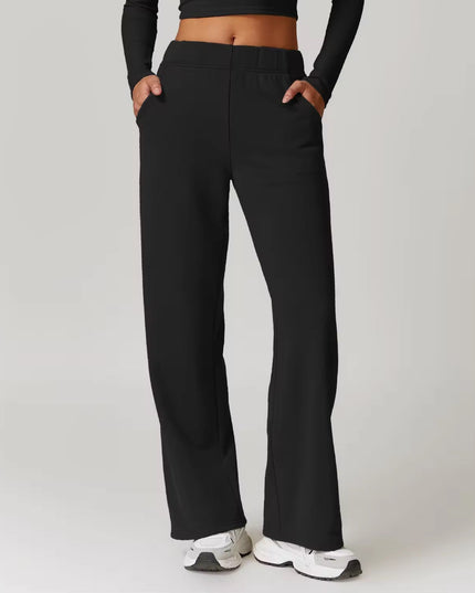 Casual Straight-Cut Pants ANJE REBEL