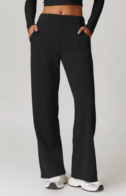 Casual Straight-Cut Pants ANJE REBEL