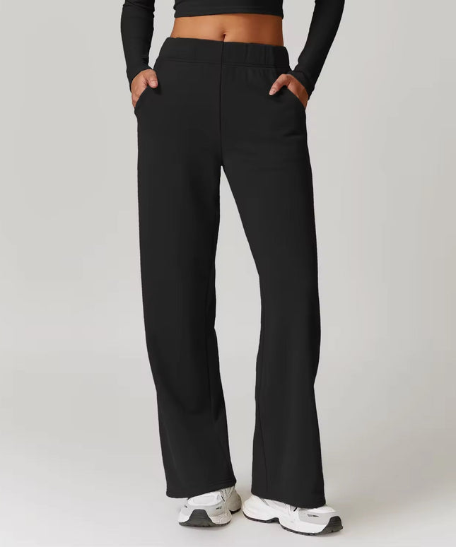 Casual Straight-Cut Pants ANJE REBEL