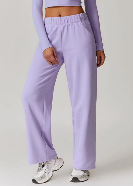 Casual Straight-Cut Pants ANJE REBEL