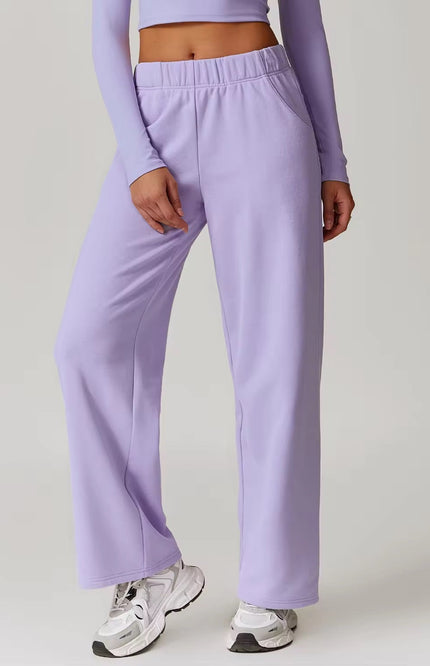 Casual Straight-Cut Pants ANJE REBEL