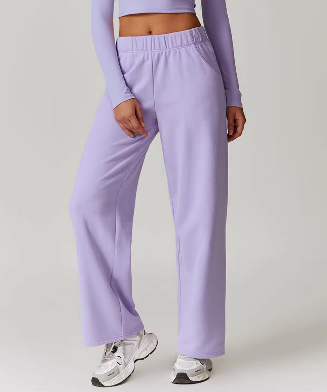 Casual Straight-Cut Pants ANJE REBEL