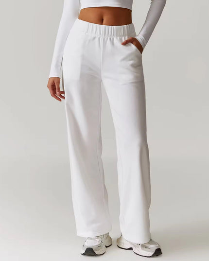 Casual Straight-Cut Pants ANJE REBEL