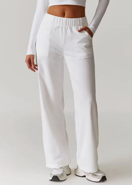 Casual Straight-Cut Pants ANJE REBEL