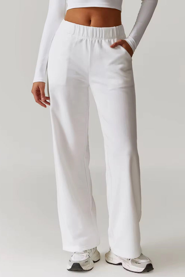 Casual Straight-Cut Pants ANJE REBEL