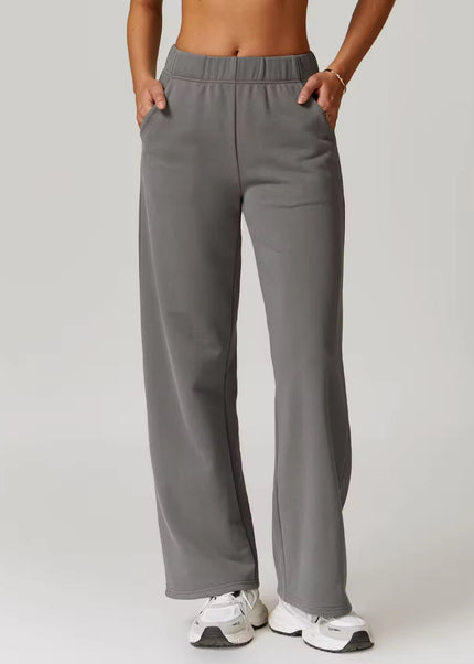 Casual Straight-Cut Pants ANJE REBEL