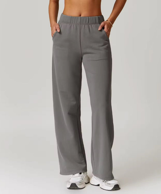 Casual Straight-Cut Pants ANJE REBEL