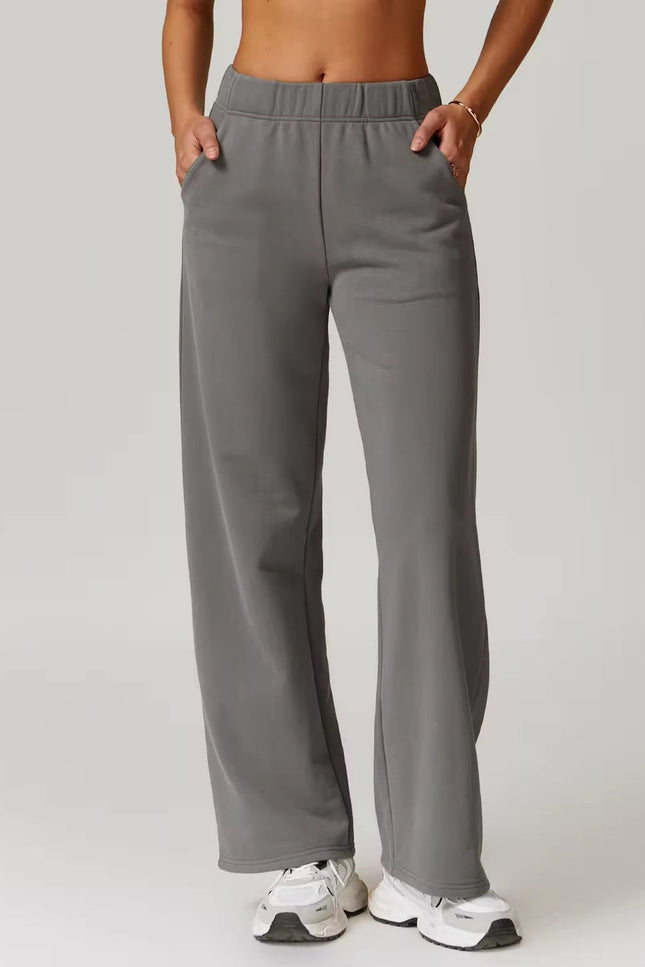 Casual Straight-Cut Pants ANJE REBEL