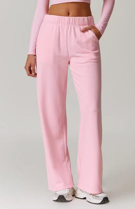 Casual Straight-Cut Pants ANJE REBEL