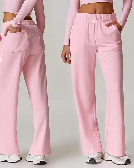 Casual Straight-Cut Pants ANJE REBEL