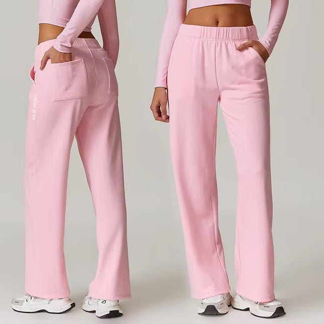 Casual Straight-Cut Pants ANJE REBEL