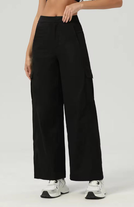 Cargo Straight-Cut Pants ANJE REBEL