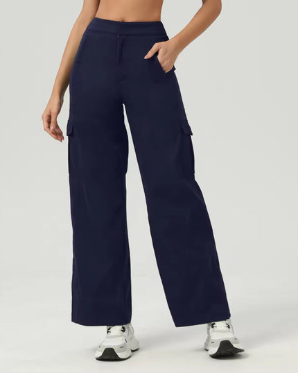 Cargo Straight-Cut Pants ANJE REBEL