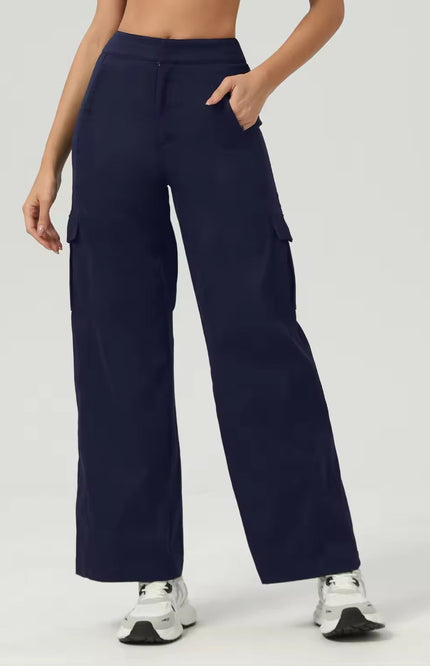 Cargo Straight-Cut Pants ANJE REBEL