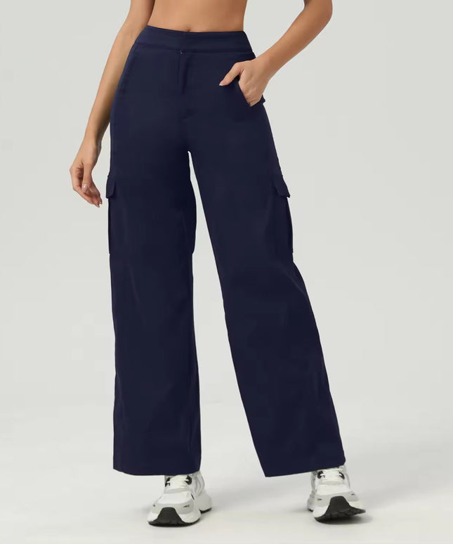 Cargo Straight-Cut Pants ANJE REBEL