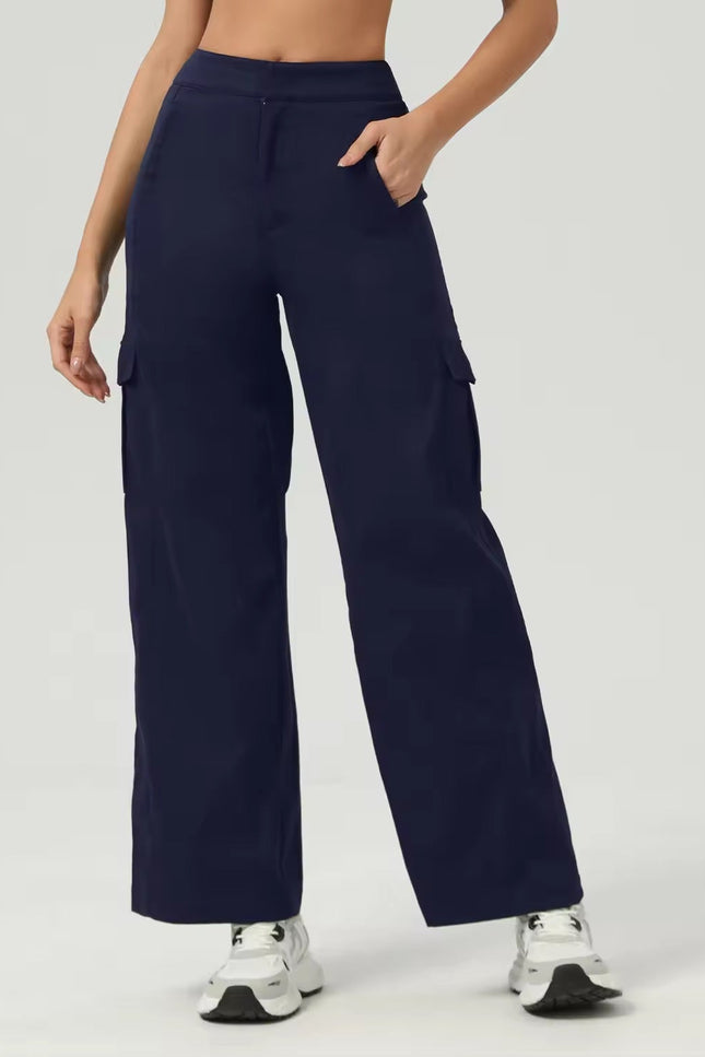 Cargo Straight-Cut Pants ANJE REBEL