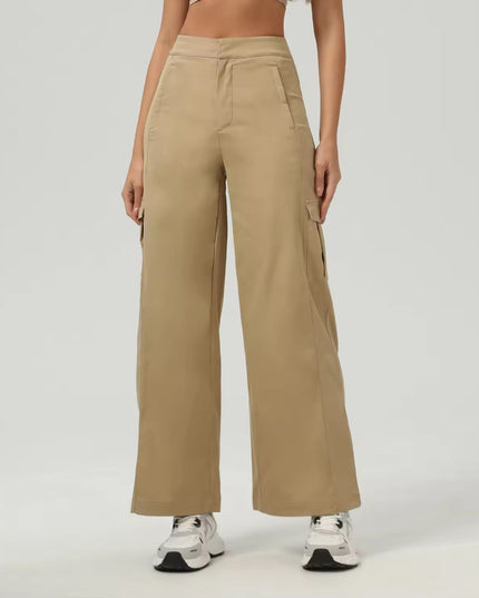 Cargo Straight-Cut Pants ANJE REBEL