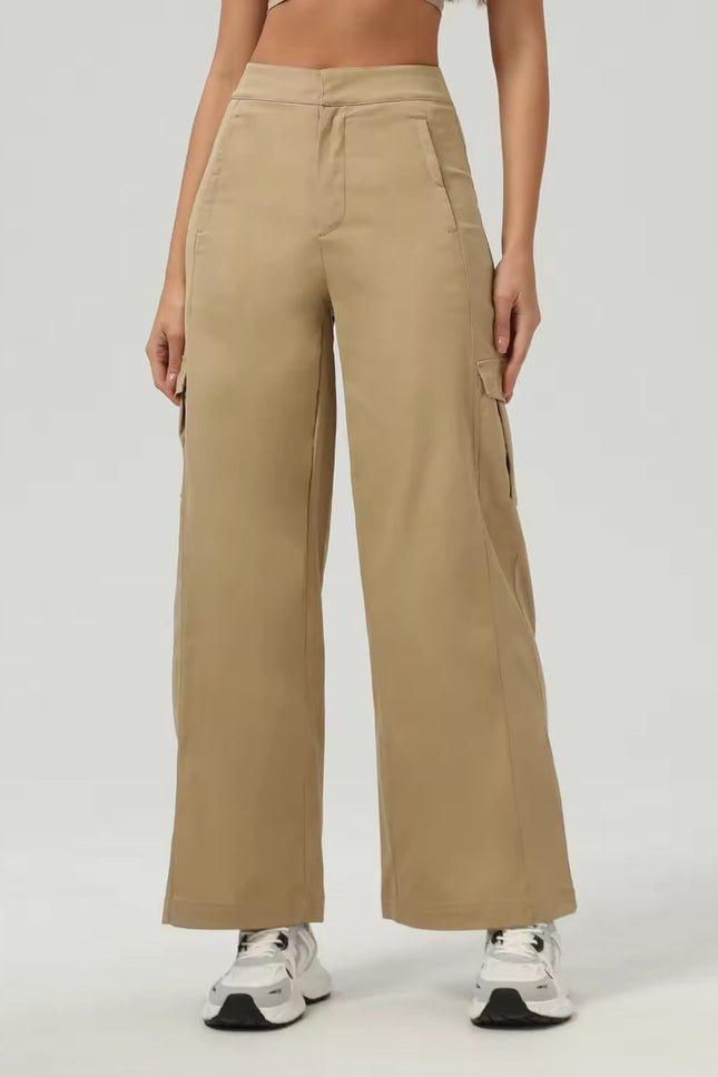 Cargo Straight-Cut Pants ANJE REBEL